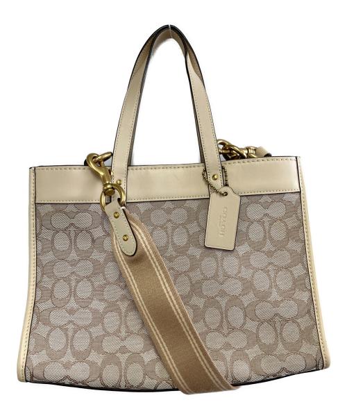 COACH（コーチ）COACH (コーチ) 2WAYバッグ ベージュの古着・服飾アイテム