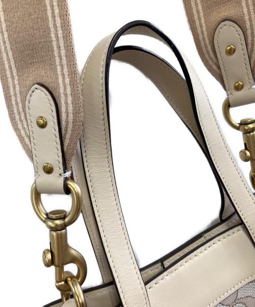 COACH（コーチ）COACH (コーチ) 2WAYバッグ ベージュの古着・服飾アイテム