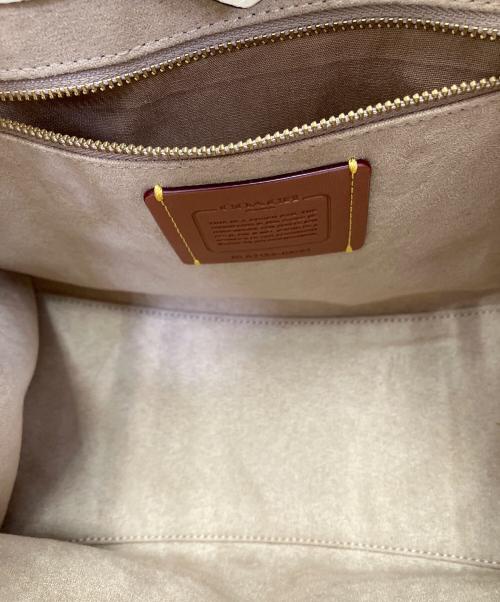 COACH（コーチ）COACH (コーチ) 2WAYバッグ ベージュの古着・服飾アイテム