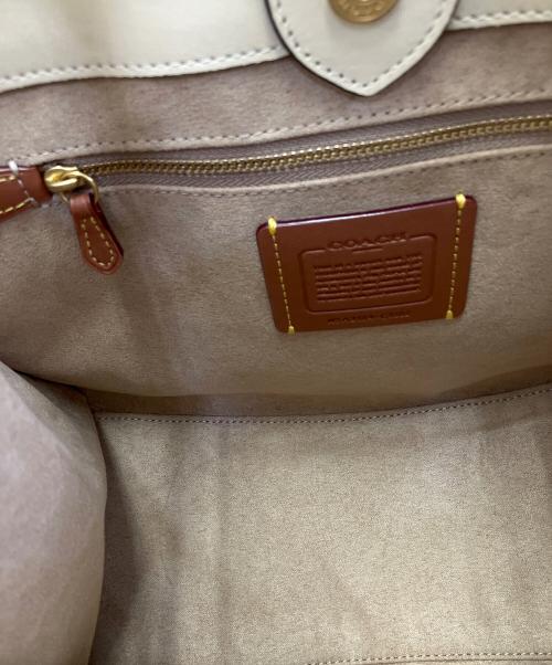 COACH（コーチ）COACH (コーチ) 2WAYバッグ ベージュの古着・服飾アイテム