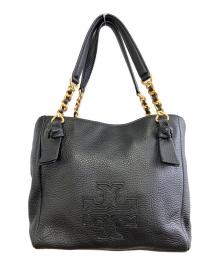 TORY BURCH（トリーバーチ）の古着「ハンドバッグ」｜ブラック