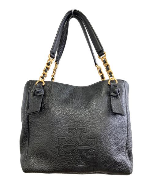 TORY BURCH（トリーバーチ）TORY BURCH (トリーバーチ) ハンドバッグ ブラックの古着・服飾アイテム