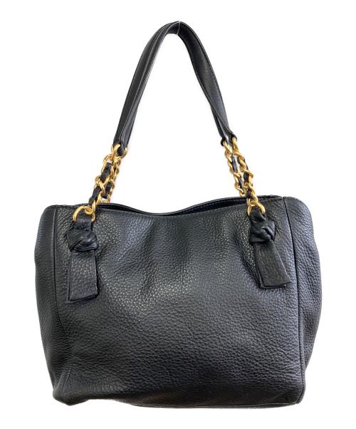 TORY BURCH（トリーバーチ）TORY BURCH (トリーバーチ) ハンドバッグ ブラックの古着・服飾アイテム