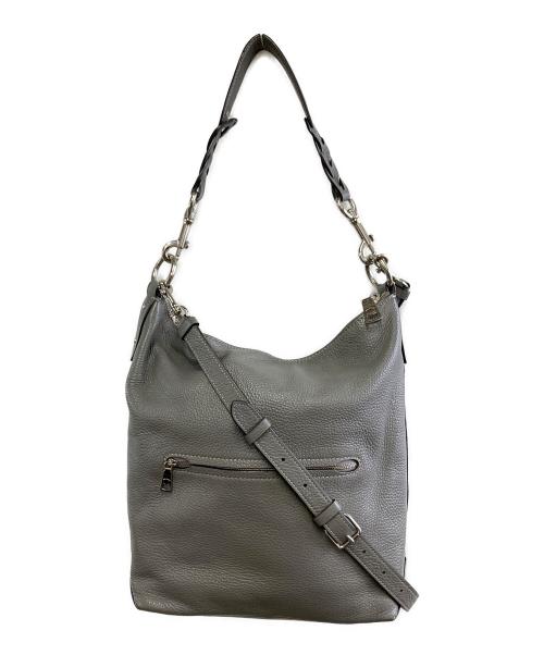 COACH（コーチ）COACH (コーチ) 2WAYショルダーバッグ グレーの古着・服飾アイテム