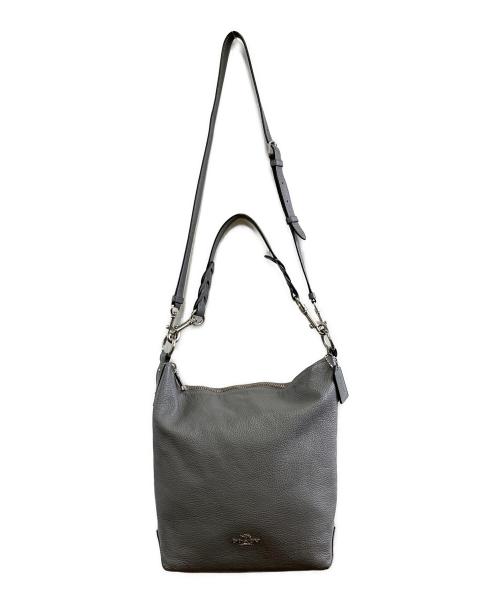 COACH（コーチ）COACH (コーチ) 2WAYショルダーバッグ グレーの古着・服飾アイテム