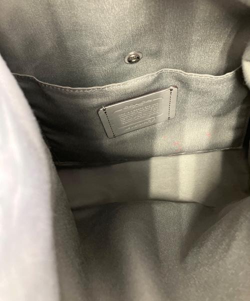 COACH（コーチ）COACH (コーチ) 2WAYショルダーバッグ グレーの古着・服飾アイテム