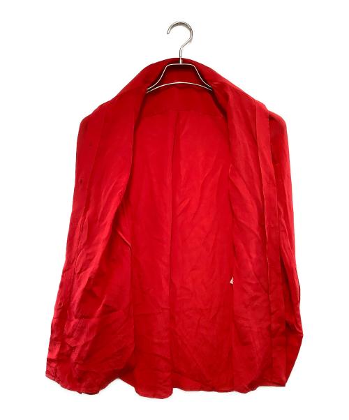 ALEXANDER McQUEEN（アレキサンダーマックイーン）ALEXANDER McQUEEN (アレキサンダーマックイーン) 長袖シャツ レッド サイズ:36の古着・服飾アイテム