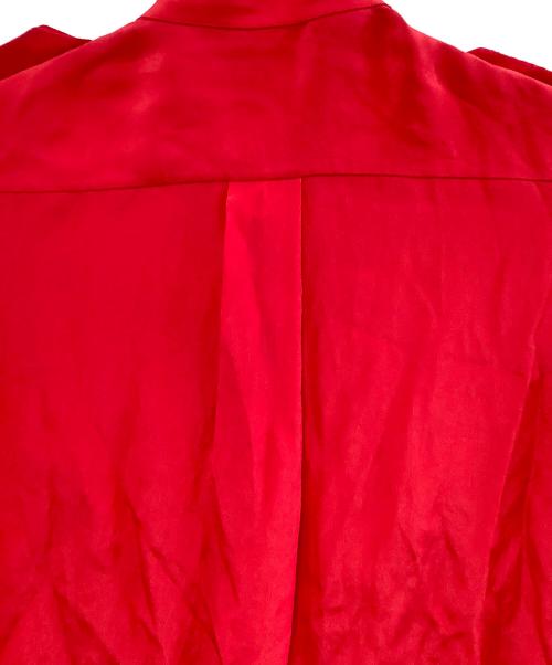 ALEXANDER McQUEEN（アレキサンダーマックイーン）ALEXANDER McQUEEN (アレキサンダーマックイーン) 長袖シャツ レッド サイズ:36の古着・服飾アイテム