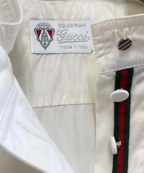 GUCCI（グッチ）GUCCI (グッチ) 長袖シャツ ホワイト サイズ:36の古着・服飾アイテム