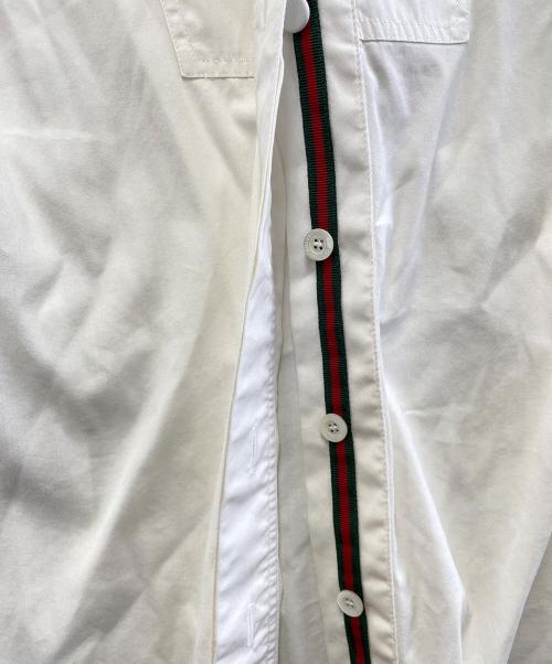 GUCCI（グッチ）GUCCI (グッチ) 長袖シャツ ホワイト サイズ:36の古着・服飾アイテム