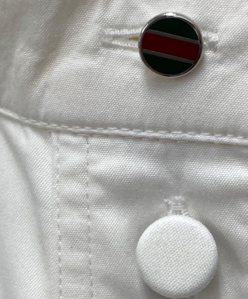 GUCCI（グッチ）GUCCI (グッチ) 長袖シャツ ホワイト サイズ:36の古着・服飾アイテム