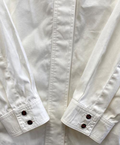 GUCCI（グッチ）GUCCI (グッチ) 長袖シャツ ホワイト サイズ:36の古着・服飾アイテム