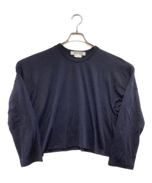 COMME des GARCONS（コムデギャルソン）COMME des GARCONS (コムデギャルソン) 長袖カットソー ネイビー サイズ:Sの古着・服飾アイテム