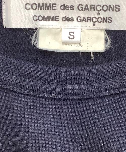 COMME des GARCONS（コムデギャルソン）COMME des GARCONS (コムデギャルソン) 長袖カットソー ネイビー サイズ:Sの古着・服飾アイテム