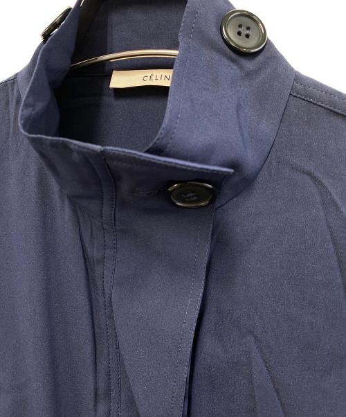 CELINE（セリーヌ）CELINE (セリーヌ) 長袖カットソー ネイビー サイズ:34の古着・服飾アイテム
