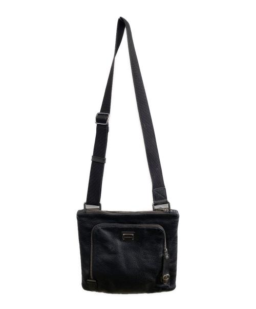 DOLCE & GABBANA（ドルチェ＆ガッバーナ）DOLCE & GABBANA (ドルチェ＆ガッバーナ) ショルダーバッグ ブラックの古着・服飾アイテム