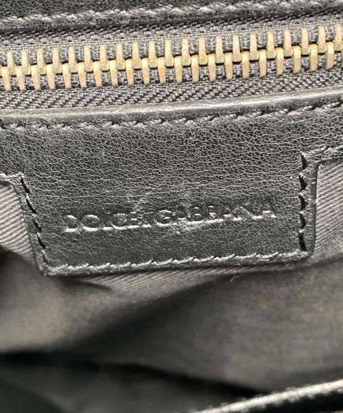 DOLCE & GABBANA（ドルチェ＆ガッバーナ）DOLCE & GABBANA (ドルチェ＆ガッバーナ) ショルダーバッグ ブラックの古着・服飾アイテム