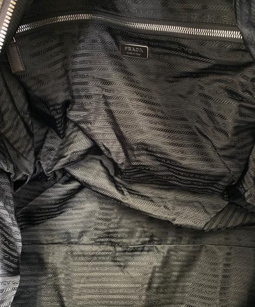 PRADA（プラダ）PRADA (プラダ) ナイロンボストンバッグ ブラウンの古着・服飾アイテム