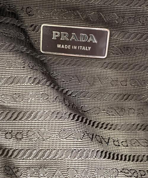 PRADA（プラダ）PRADA (プラダ) ナイロンボストンバッグ ブラウンの古着・服飾アイテム