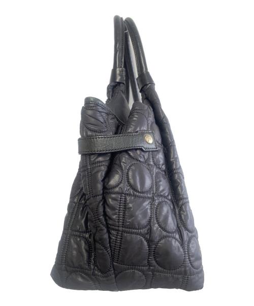 Kate Spade（ケイトスペード）Kate Spade (ケイトスペード) キルティングトートバッグ ブラックの古着・服飾アイテム