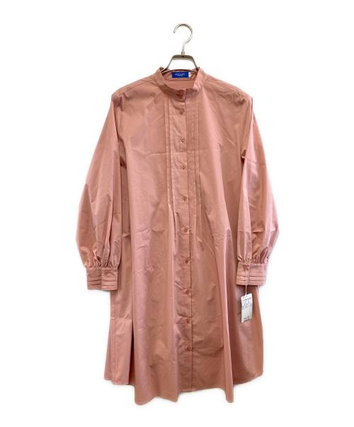 BLUE LABEL CRESTBRIDGE（ブルーレーベルクレストブリッジ）BLUE LABEL CRESTBRIDGE (ブルーレーベルクレストブリッジ) 長袖ワンピース ピンクベージュ サイズ:38 未使用品の古着・服飾アイテム