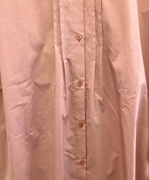 BLUE LABEL CRESTBRIDGE（ブルーレーベルクレストブリッジ）BLUE LABEL CRESTBRIDGE (ブルーレーベルクレストブリッジ) 長袖ワンピース ピンクベージュ サイズ:38 未使用品の古着・服飾アイテム