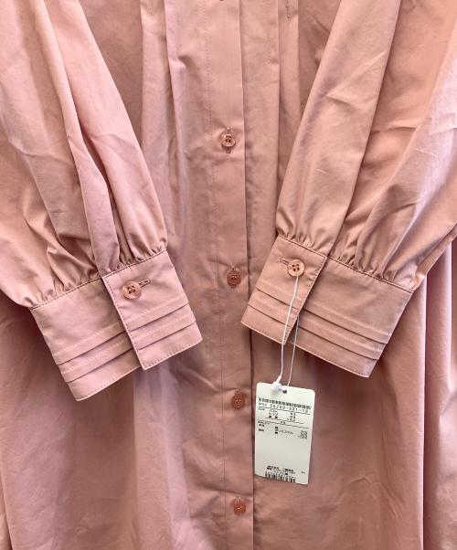 BLUE LABEL CRESTBRIDGE（ブルーレーベルクレストブリッジ）BLUE LABEL CRESTBRIDGE (ブルーレーベルクレストブリッジ) 長袖ワンピース ピンクベージュ サイズ:38 未使用品の古着・服飾アイテム