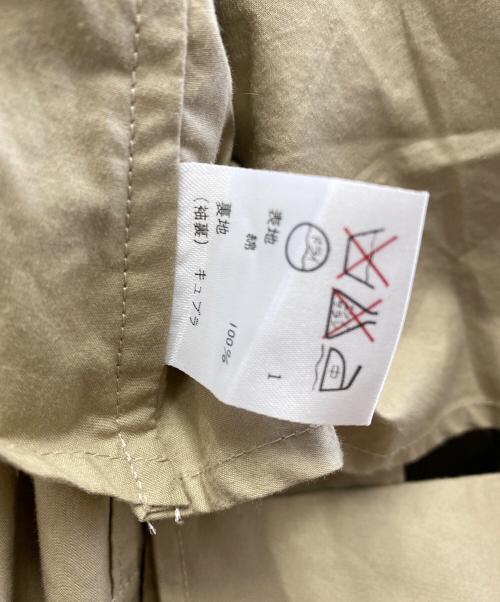 RALPH LAUREN（ラルフローレン）RALPH LAUREN (ラルフローレン) 比翼ステンカラーコート ベージュ サイズ:11の古着・服飾アイテム