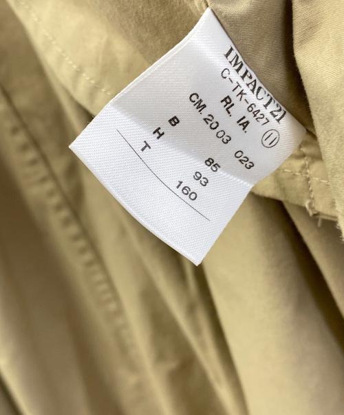 RALPH LAUREN（ラルフローレン）RALPH LAUREN (ラルフローレン) 比翼ステンカラーコート ベージュ サイズ:11の古着・服飾アイテム