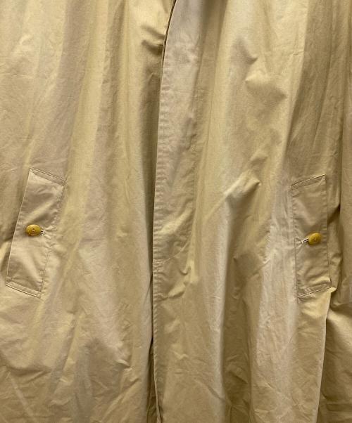 RALPH LAUREN（ラルフローレン）RALPH LAUREN (ラルフローレン) 比翼ステンカラーコート ベージュ サイズ:11の古着・服飾アイテム