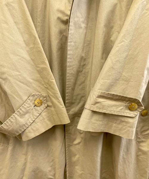 RALPH LAUREN（ラルフローレン）RALPH LAUREN (ラルフローレン) 比翼ステンカラーコート ベージュ サイズ:11の古着・服飾アイテム