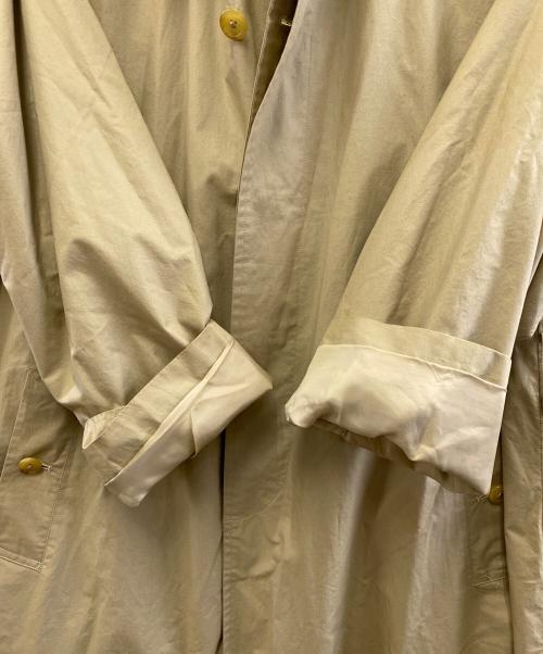 RALPH LAUREN（ラルフローレン）RALPH LAUREN (ラルフローレン) 比翼ステンカラーコート ベージュ サイズ:11の古着・服飾アイテム