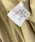 中古・古着 RALPH LAUREN (ラルフローレン) 比翼ステンカラーコート ベージュ サイズ:11：9000円