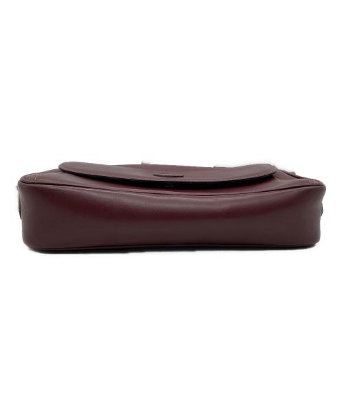 Cartier（カルティエ）Cartier (カルティエ) ショルダーバッグ ボルドーの古着・服飾アイテム