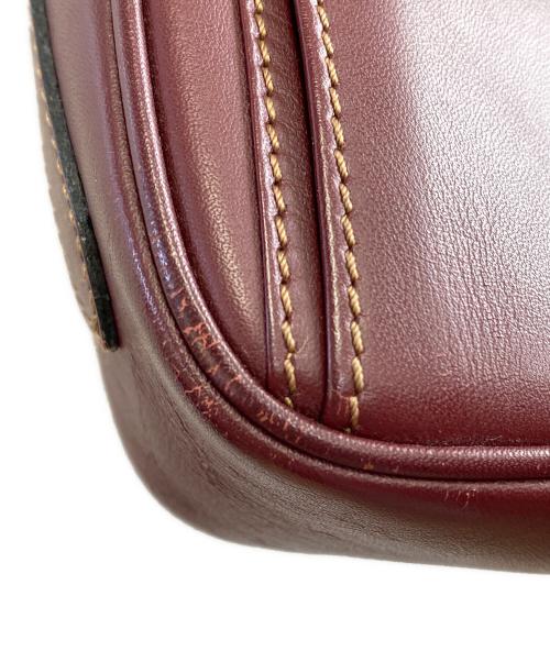 Cartier（カルティエ）Cartier (カルティエ) ショルダーバッグ ボルドーの古着・服飾アイテム
