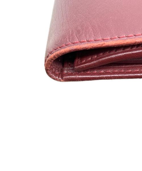 Cartier（カルティエ）Cartier (カルティエ) 3つ折り財布 ボルドーの古着・服飾アイテム