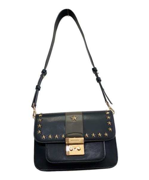 MICHAEL KORS（マイケルコース）MICHAEL KORS (マイケルコース) ショルダーバッグ ブラックの古着・服飾アイテム