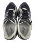 中古・古着 asics (アシックス) atmos (アトモス) スニーカー ブラック×グレー サイズ:28：12000円
