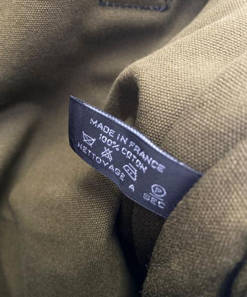 HERMES（エルメス）HERMES (エルメス) トートバッグ ブラック×グリーンの古着・服飾アイテム
