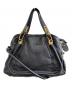 Chloe (クロエ) 2WAYバッグ ブラック：30000円