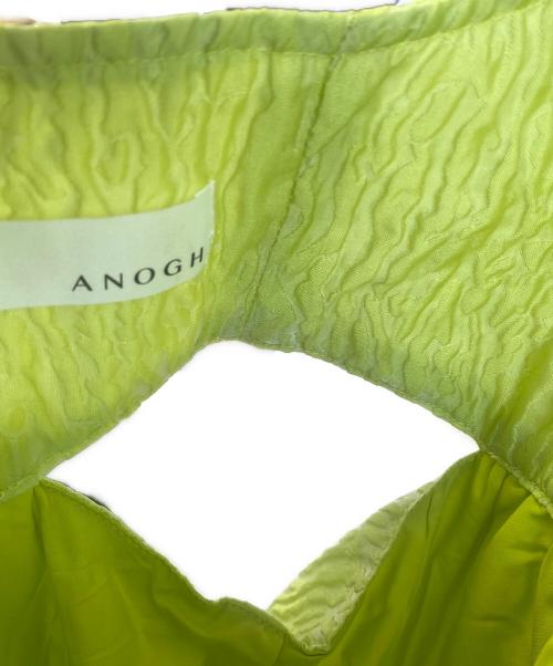 ANOGH（アノフ）ANOGH (アノフ) ノースリーブ・キャミソールワンピース グリーン サイズ:FREE 未使用品の古着・服飾アイテム