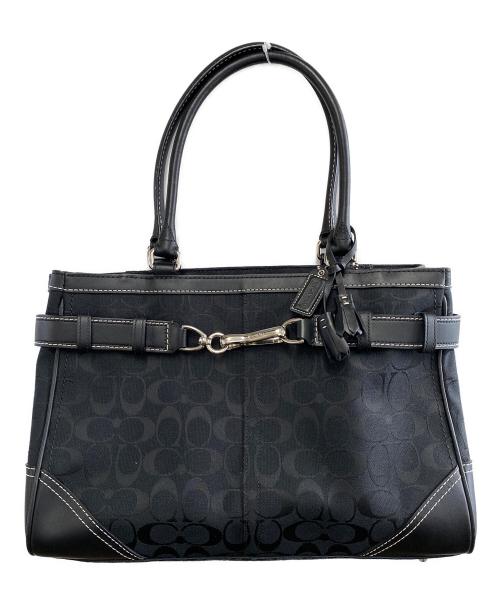 COACH（コーチ）COACH (コーチ) ハンドバッグ ブラックの古着・服飾アイテム