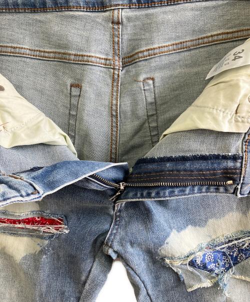 mnml（ミニマル）mnml (ミニマル) デニムパンツ インディゴ サイズ:34の古着・服飾アイテム