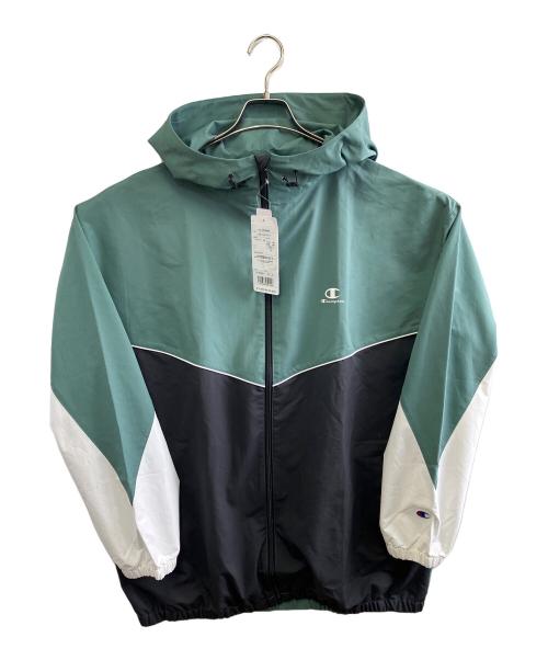 Champion（チャンピオン）Champion (チャンピオン) フーデッドジャケット グリーン サイズ:XL 未使用品の古着・服飾アイテム