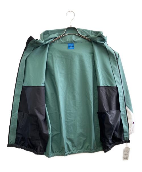 Champion（チャンピオン）Champion (チャンピオン) フーデッドジャケット グリーン サイズ:XL 未使用品の古着・服飾アイテム