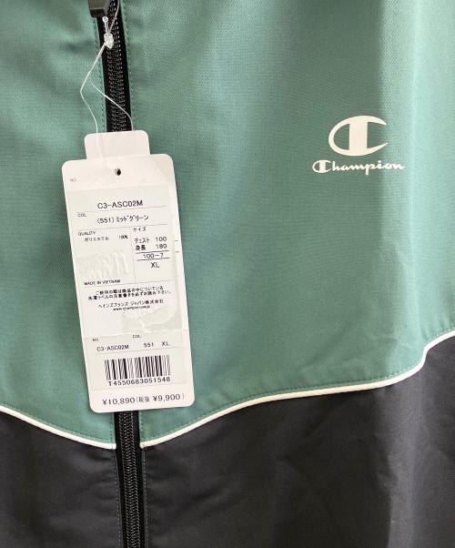 Champion（チャンピオン）Champion (チャンピオン) フーデッドジャケット グリーン サイズ:XL 未使用品の古着・服飾アイテム