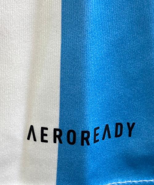 adidas（アディダス）adidas (アディダス) トレーニングウェア ブルー×ホワイト サイズ:J M 未使用品の古着・服飾アイテム