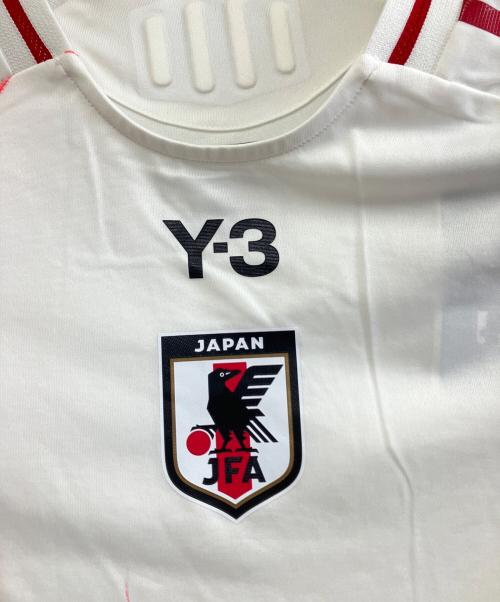 Y-3（ワイスリー）Y-3 (ワイスリー) トレーニングウェア ホワイト×レッド サイズ:J L 未使用品の古着・服飾アイテム
