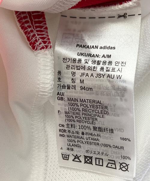 Y-3（ワイスリー）Y-3 (ワイスリー) トレーニングウェア ホワイト×レッド サイズ:J L 未使用品の古着・服飾アイテム