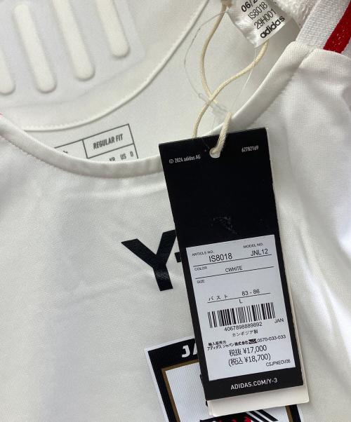 Y-3（ワイスリー）Y-3 (ワイスリー) トレーニングウェア ホワイト×レッド サイズ:J L 未使用品の古着・服飾アイテム